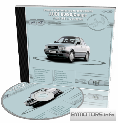 Мультимедийное руководство. Ремонт и эксплуатация автомобиля AUDI 80/90/Coupe 1986-1991 гг.